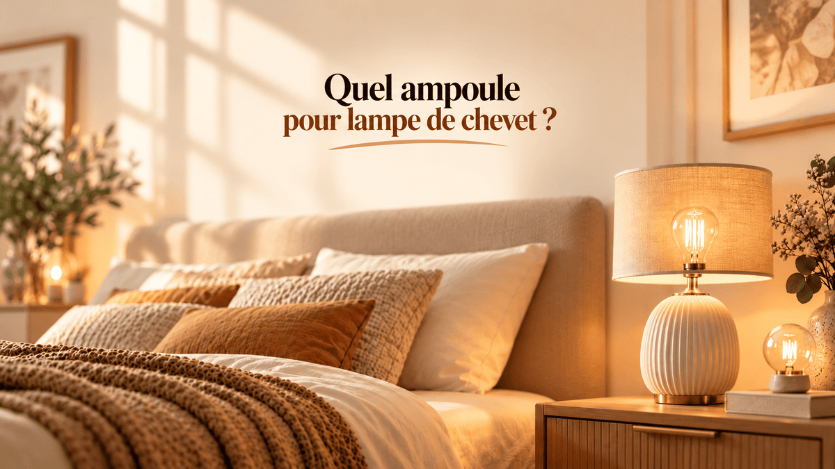Quel ampoule pour lampe de chevet