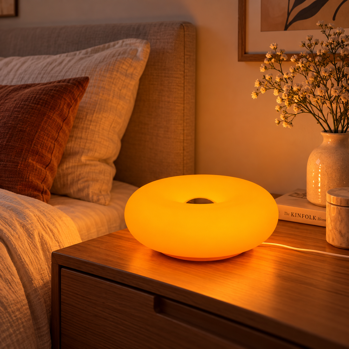 Lampe de Chevet Champignon Tactile