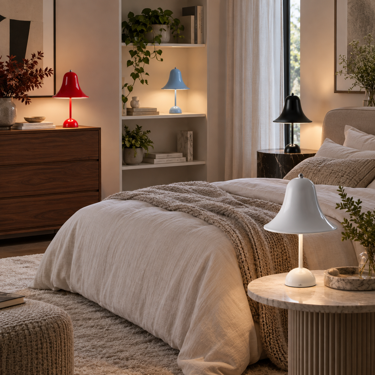 Lampe de Chevet Design Tactile