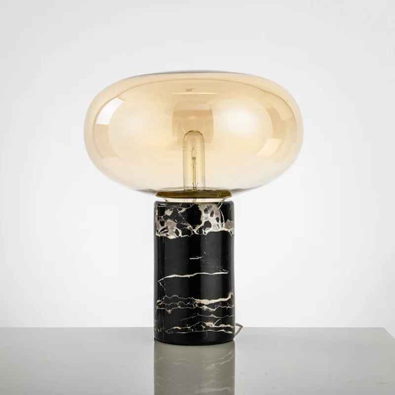 Lampe de Chevet Moderne en Marbre (Transparent)