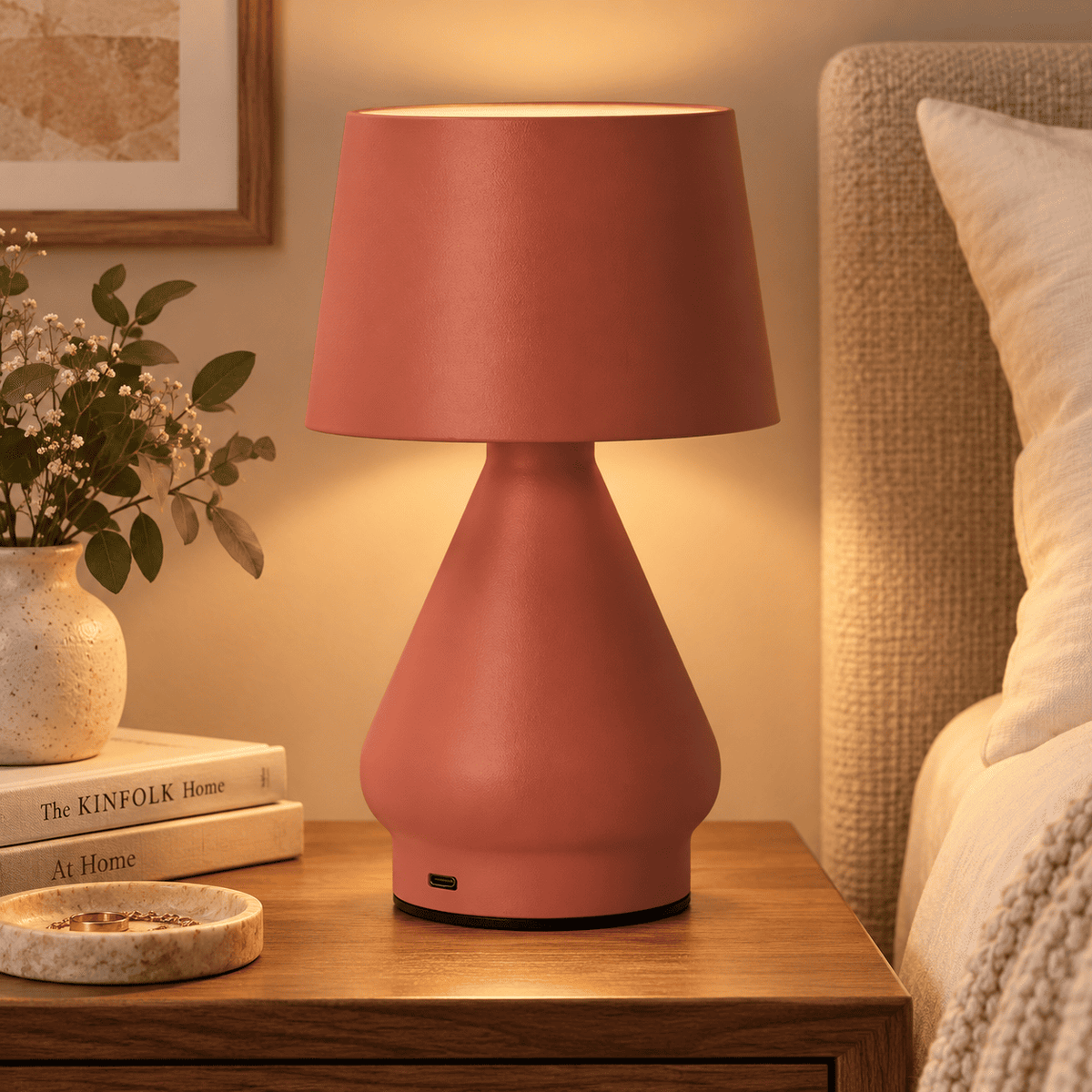 Lampe de Chevet Terracotta