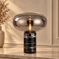Lampe de Chevet Moderne en Marbre (Noir)