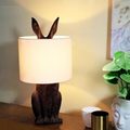 Lampe de Chevet Lapin (Noir)