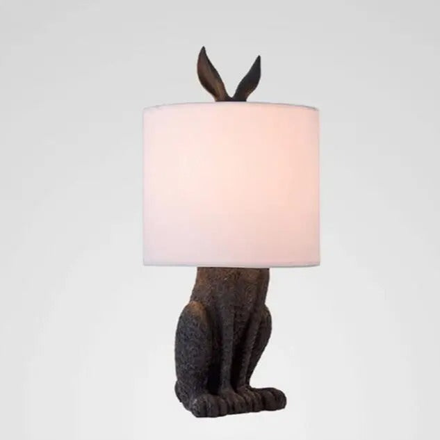 Lampe de Chevet Lapin (Noir)
