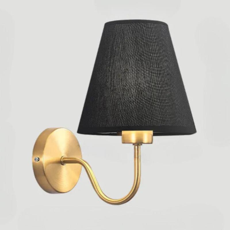 Lampe de Chevet Applique Noir