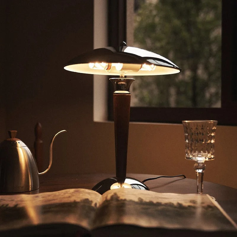 Lampe de Chevet Bois & Métal