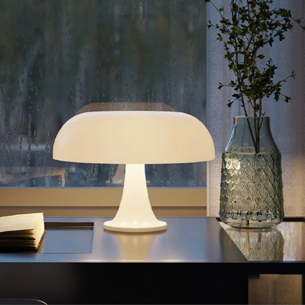 Lampe de Chevet Design Blanc