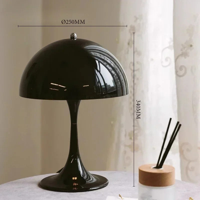 Lampe de Chevet Design Italien Noir