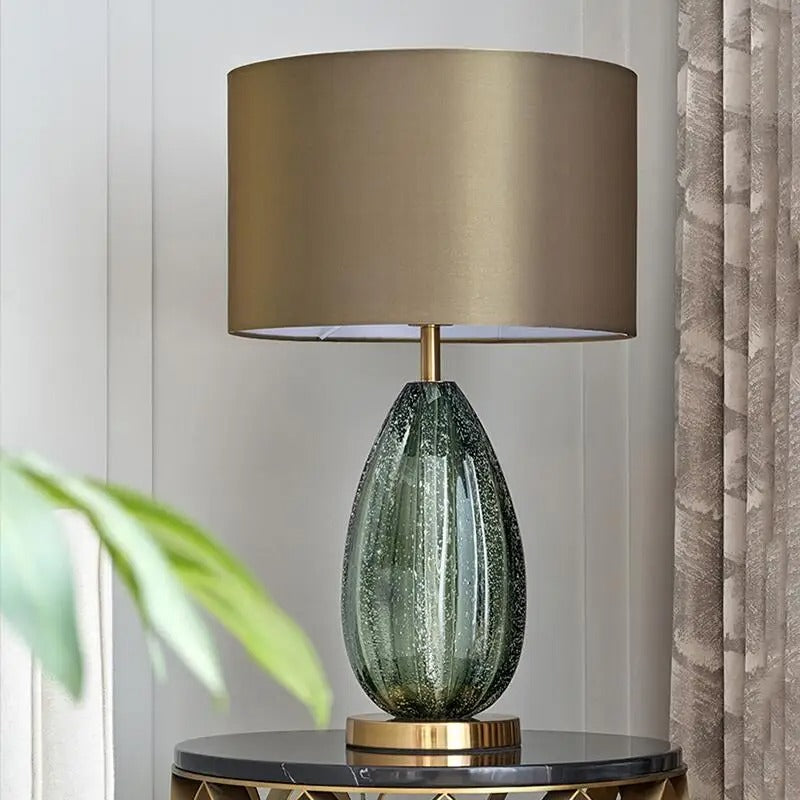 Lampe de Chevet Design Luxe Verte