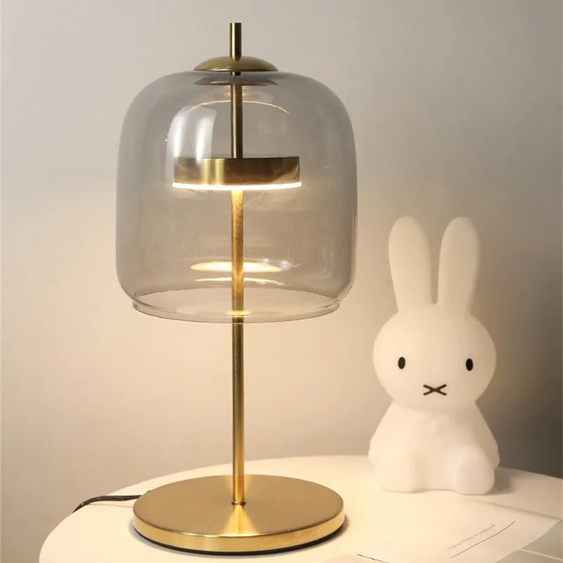 Lampe de Chevet Italien Design Transparent