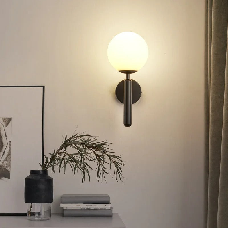 Lampe de Chevet Mural Noir