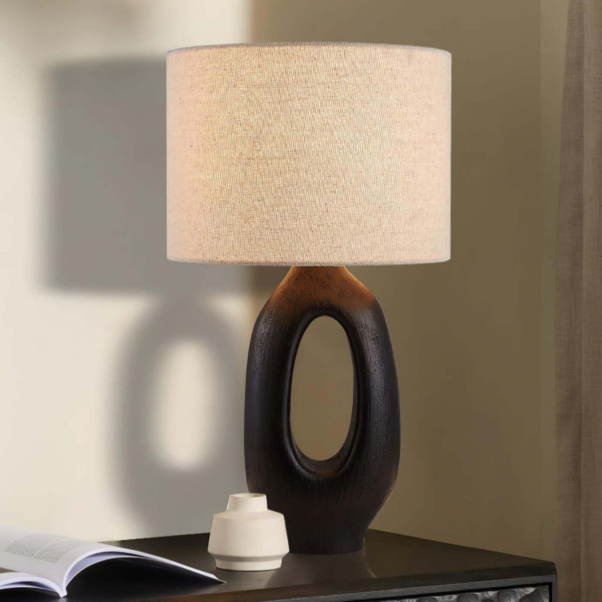 Lampe de Chevet Scandinave Noir