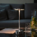 Lampe de Chevet Tactile Sans Fil Argent