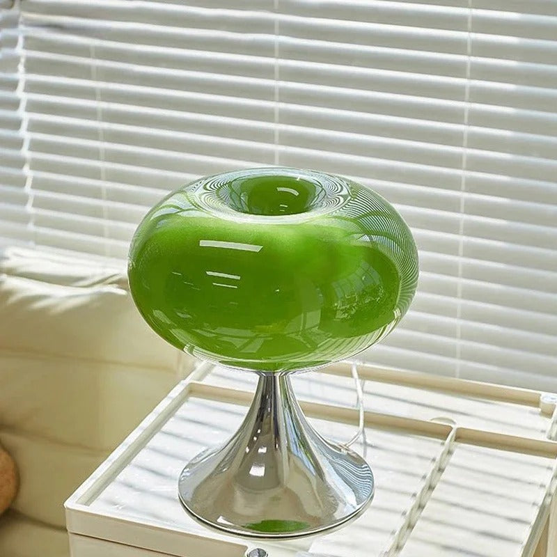 Lampe de Table de Chevet Vert